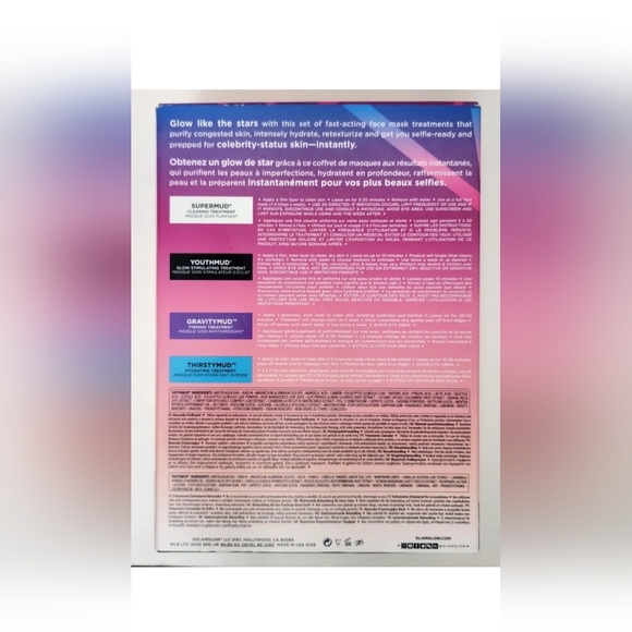 GLAMGLOW Instant Celebrity Skin Masking Travel Set ($74 Value) BRAND NEW IN BOX - Picture 6 of 7